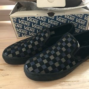 Vans Leather/Suede Classic Slip-On